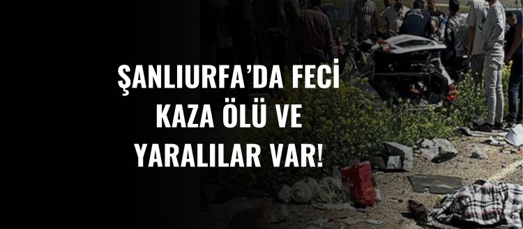 Şanlıurfa-Bozova Yolunda Feci Kaza: Ölü ve Yaralılar Var!